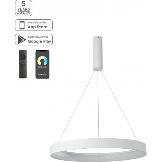 Homelighting SE LED SMART 60 AMAYA PENDANT WHITE �5 - (77-8141)