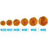 GloboStar Artificial - ��������� ������� ������������ ���� ������ ������ ��������� - ������� �36cm - (78515)