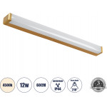 GloboStar Renata �������� ��������� ������ - ������ �������� ������� - ������ Led 12W 1400lm 210� Ac 220-240V IP44 �60 x �4 x �5.5cm - ������ ����� 4500K - ������� - 3 Years Warranty - (60443)