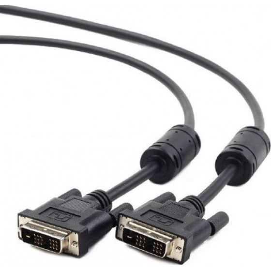 Cablexpert Dvi Video Cable Single Link Cable Black 1,8M - (CC-DVI-BK-6)