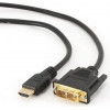 Cablexpert Hdmi To Dvi Cable Single Link 0,5M - (CC-HDMI-DVI-0.5M)
