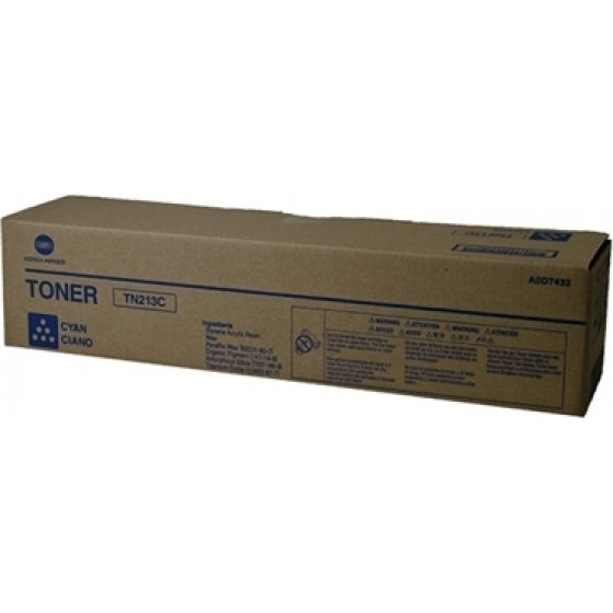 Konica Minolta Bizhub C203/253 TN213 Cyan Tnr (TN213C) - (A0D7452)