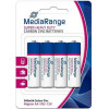 MediaRange Super Heavy Duty Battery AA 1.5V (LR6) (4 Pack) - (MRBAT144)