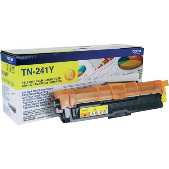 Brother TN-241Y Yellow (TN-241Y) - (TN241Y)