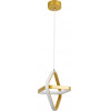 GloboStar Rose �������� ��������� ������ Design Led Cct 22W 2640lm 300� Ac 220-240V - �������� �������� ���� �������� On/Off All In One ����� 6000k+������ 4500k+����� 2700k �24 x �22 x �24cm - ����� �������� - (61066)