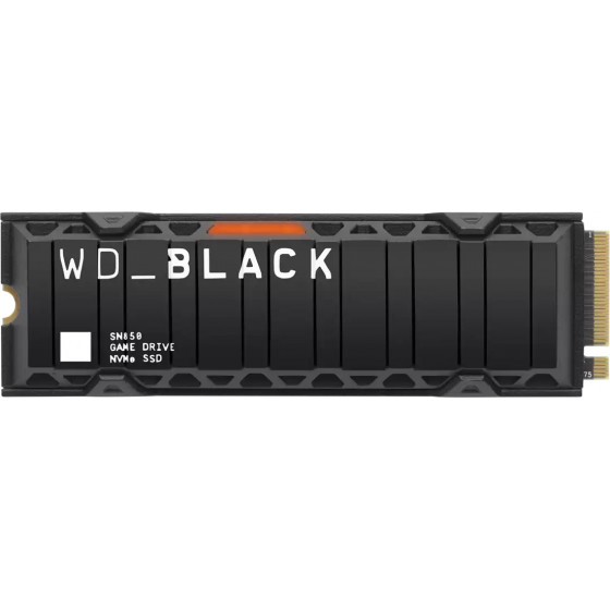 Western Digital Black SN850 Nvme Ssd With Heatsink (PCIe(R) Gen4) 2TB (Works With PS5)