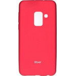 Roar Tpu Samsung A8 2018 Pink Backcover - (TPUSA818P)