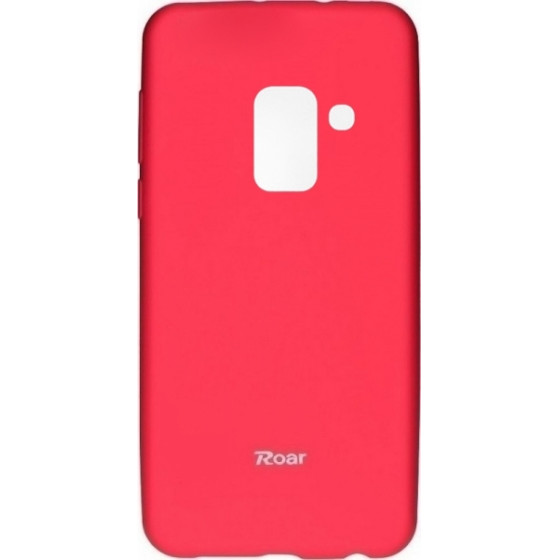 Roar Tpu Samsung A8 2018 Pink Backcover - (TPUSA818P)