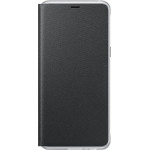 Samsung Original Book Neon Flip Cover A8 2018 Black - (EF-FA530PBEGWW)