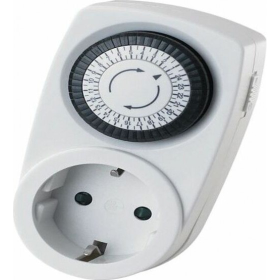 Entac Mechanical Timer 24 Hours 24 Programs - (EMT24-1E)