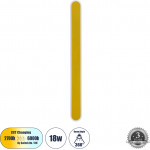 GloboStar Houston ��������� ������ - ������ Design Led Cct 18W 2160lm 360� Ac 220-240V - �������� �������� ���� �������� On/Off All In One ����� 6000k+������ 4500k+����� 2700k �6 x �3 x �60cm - ����� - 3 Years Warranty - (61348)