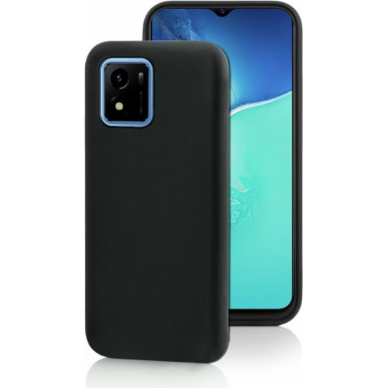 Fonex Tpu Case 0.6mm Vivo Y01 Black Backcover - (BLK1596B)