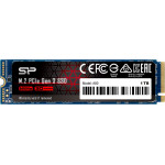 Silicon Power Ace A80 Ssd Pcie Gen 3x4 Nvme 1.3 Slc 1TB M.2 Hmb - Dram Max 3400/3000 Mb/s - (SP001TBP34A80M28)