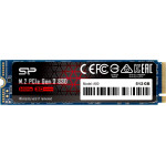 Silicon Power Ace A80 Ssd Pcie Gen 3x4 Nvme 1.3 Slc 512GB M.2 Hmb - Dram Max 3400/3000 Mb/s - (SP512GBP34A80M28)