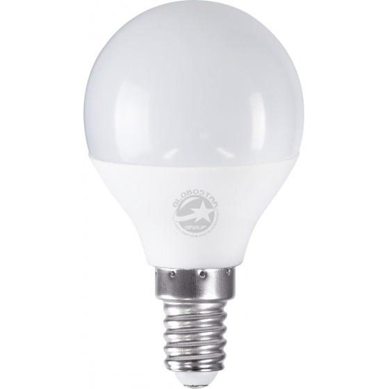 GloboStar ����� Led E14 G45 �������� 4W 388lm 260� Ac 220-240V IP20 �4.5 x �7.8cm ������ ����� 4500K - 3 Years Warranty - (60013)