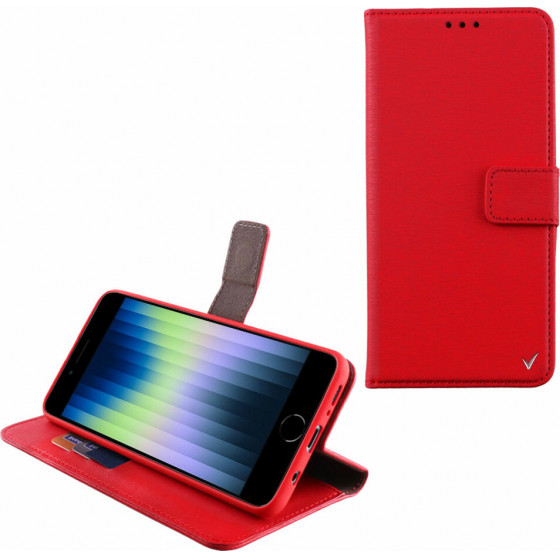Volte-Tel ���� Iphone Se 2022/Iphone Se 2020/Iphone 8/7 4.7'' Allure Magnet Book Stand Clip RED - (5205308317538)