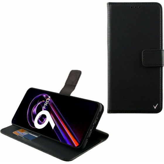 Volte-Tel ���� Realme 9 Pro PLUS/9 4G 6.4'' Allure Magnet Book Stand Clip BLACK - (5205308317552)