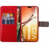 Volte-Tel ���� Vivo V23 5G 6.44'' Allure Magnet Book Stand Clip RED - (5205308317651)