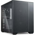 Lian Li O11 AIR MINI Black PC Case ATX / M-ATX with 3 standard Fans (front 120mmx2, rear 120mmx1) Me - (G99.O11AMX.00)