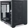 Lian Li O11 AIR MINI Black PC Case ATX / M-ATX with 3 standard Fans (front 120mmx2, rear 120mmx1) Me - (G99.O11AMX.00)