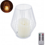 GloboStar Candle ������������ Realistic ���� �� Led ��� ���������� ������ - ��������� 2 x Aa (��� ������������������) & �������� ����������� Ir ����� ����� 2700K Dimmable ����� �16 x �18cm - (76489)