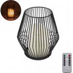 GloboStar Candle ������������ Realistic ���� �� Led ��� ���������� ������ - ��������� 2 x Aa (��� ������������������) & �������� ����������� Ir ����� ����� 2700K Dimmable ����� �14 x �16cm - (76493)