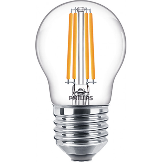 Philips E27 Led Warm White Filament Ball Bulb 6.5W (60W) - (LPH02374)