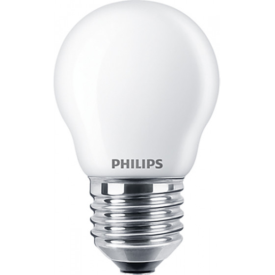 Philips E27LEd White Matt Ball Bulb 6.5W (60W)) - (LPH02364)