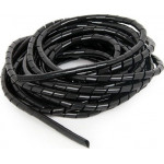Cablexpert 12MM Spiral Cable Wrap 10M Black - (CM-WR1210-01)