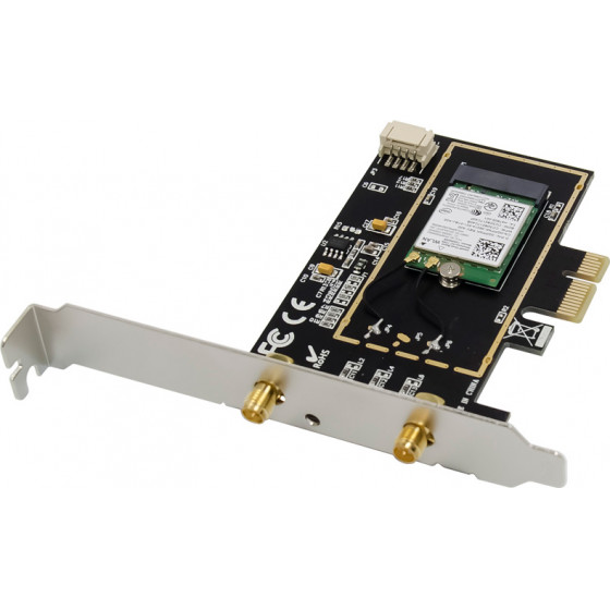 Powertech ����� ��������� Pcie AC7260 Dual-Band Wireless - (ST718)