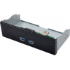 Powertech Front Panel 5.25'' �� 2x Usb 3.1 & 2x USB-C, VL820 - (ST663)