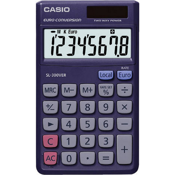 Casio SL300VEr 8-Digit Calculator - (SL-300VERA)