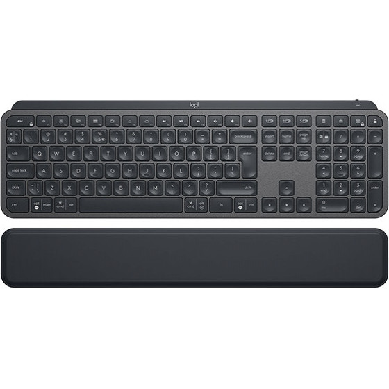 Logitech Mx Keys Keyboard With Palm Rest - (920-009416)
