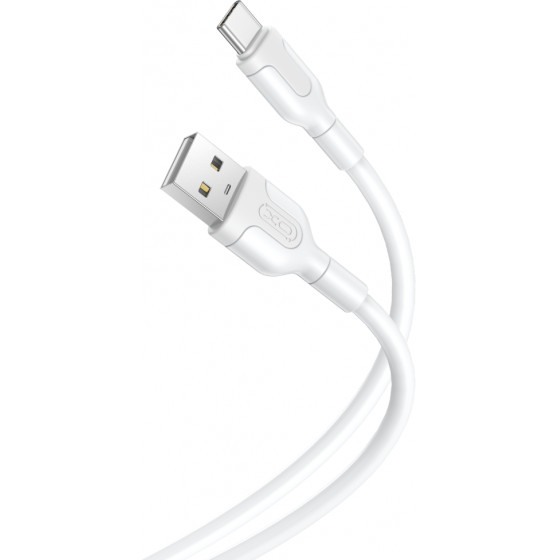 XO NB212 2.1A Usb Cable For Type-c White 1M - (NBR212 Typec WHITE)