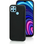 Fonex Tpu Case 0.6mm Realme C25Y / C21Y Black Backcover - (BLK1582B)