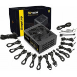 Segotep GM1000W Black 80 Plus Gold Certified Full Modular A-Pfc Silent + Pcie 5.0 Adapter 8 to12pIn - (313011004110)