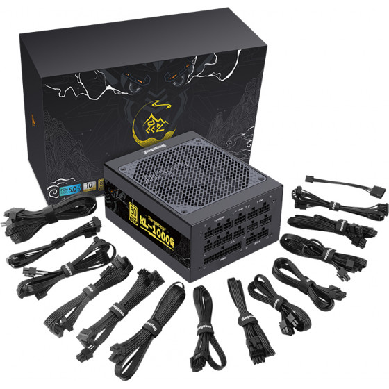 Segotep KL-1000G Kunlun 80 Plus Gold Certified Full Modular A-Pfc Silent With Pcie 5.0 Connector - (313011004720)