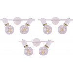 Homelighting Se 137-2AW (x3) Soma Packet White Adjustable spotlight+ - (77-8859)