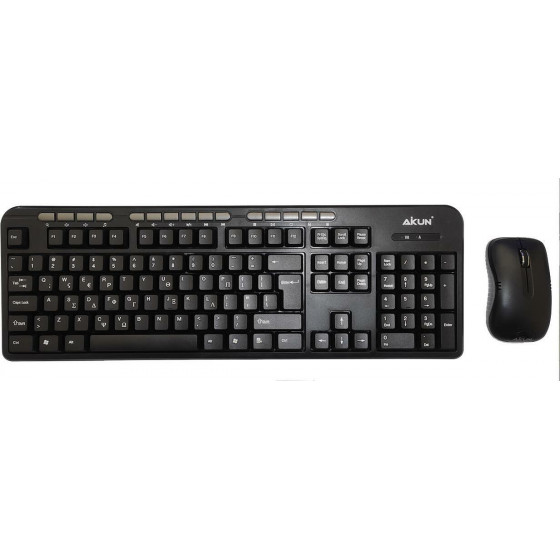 AIKUN 2.4 Ghz �������� Set Multimedia ������������+������� �� �������� ������������ - (BX2030)