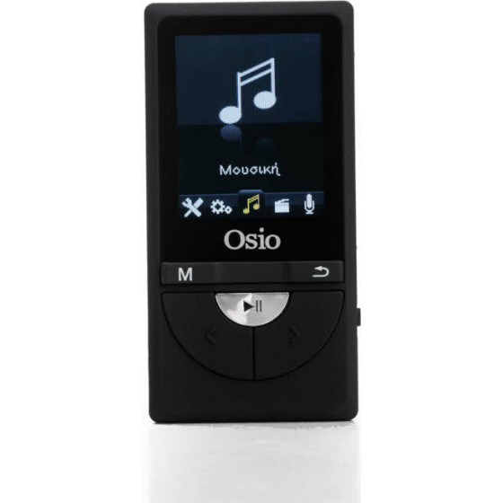 Osio MP3 Video Player �� Audio In ��� Micro Sd - 8 Gb - (SRM-9380B)