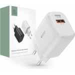 Tech-Protect Travel Charger C20W 2 Port PD20W/QC3.0 White - (TPC20W)