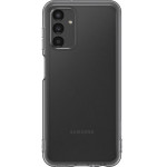 Samsung Original Soft Clear Cover A13 5G Black Backcover - (EF-QA136TBEGWW)