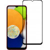 Powertech Tempered Glass 5D Samsung A03, Full glue, ����� - (TGC-0574)