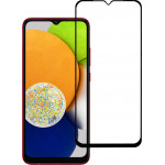 Powertech Tempered Glass 5D Samsung A03, Full glue, ����� - (TGC-0574)