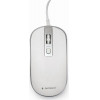 Gembird Usb Wired Optical Mouse WHITE/Silver - (MUS-4B-06-WS)