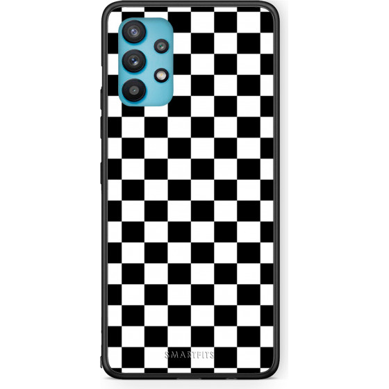 Smartfits Case Hard Samsung Galaxy A32 5G Geometric Squares + Ring Holder - (Sa.A32-SquaresGEO@)