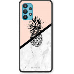Smartfits Case Hard Samsung Galaxy A32 5G Marble Pineapple + Ring Holder - (Sa.A32-PinapplMRB@)