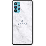 Smartfits Case Hard Samsung Galaxy A32 5G Marble Queen + Ring Holder - (Sa.A32-QueenMRB@)