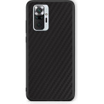 Smartfits Case Hard Xiaomi Redmi Note 10 Pro Carbon Black + Ring Holder - (Xi.RedmNot10Pr-BlCRB@)