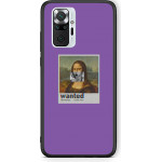 Smartfits Case Hard Xiaomi Redmi Note 10 Pro Popart Monalisa + Ring Holder - (Xi.RedmNot10Pr-MonalisPART@)